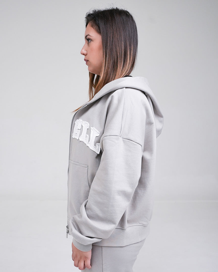 College Logo Tracksuit Grey