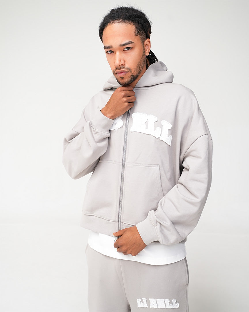 College Logo Tracksuit Grey